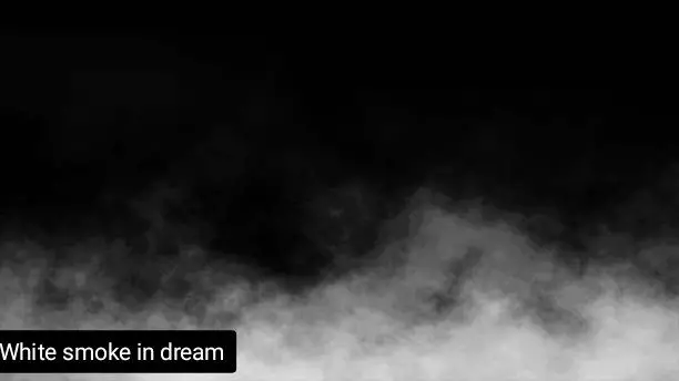 Biblical meaning of white smoke in a dream