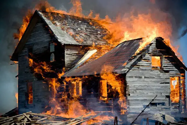 Biblical meaning of burning house in dreams